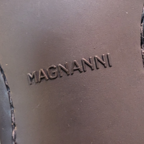 Magnanni Maren Chukka Spain Pebbled Leather Brown Boot...Size 10 - Picture 12 of 13